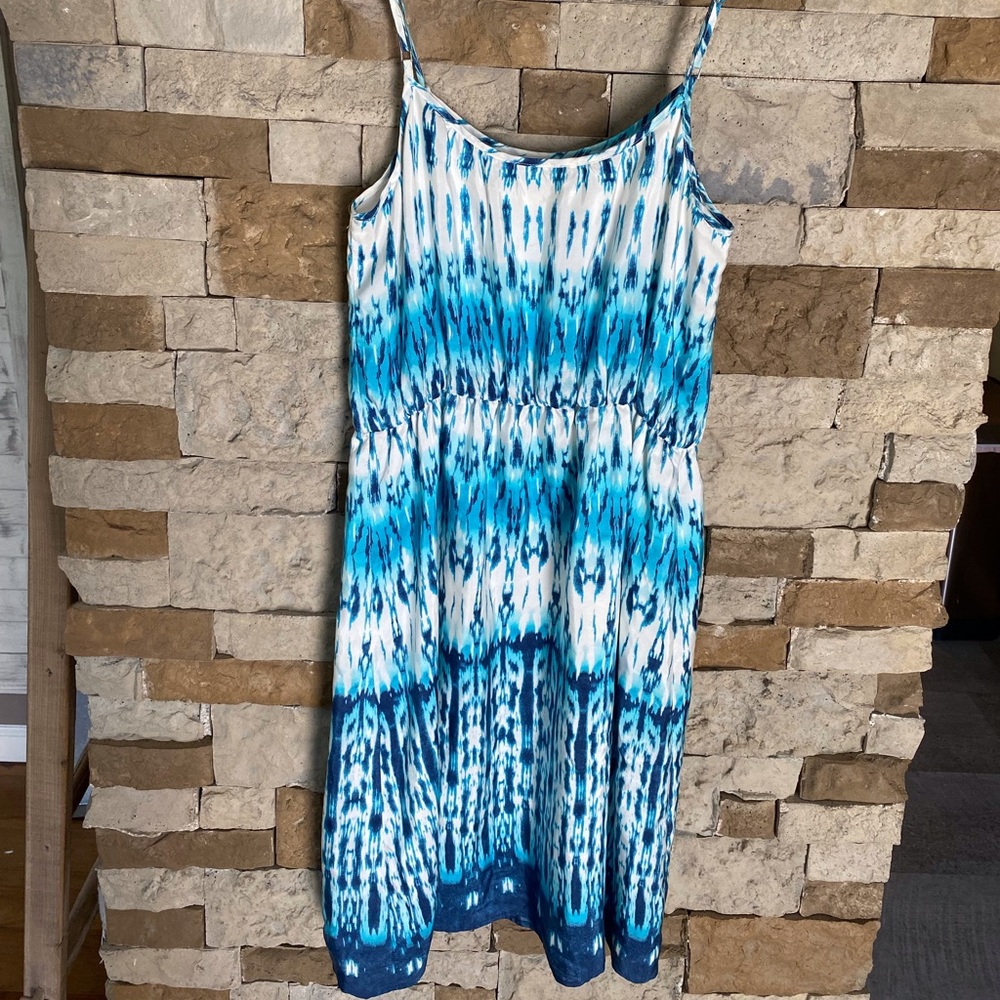 Banana Republic Silk Cruise Vacation Sundress M